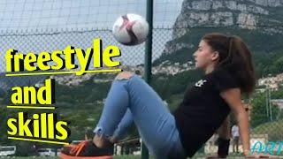 Girls freestyles and skills | AR7 FOOTBALL