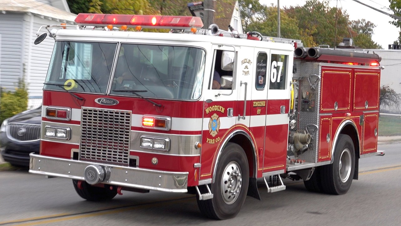 Woodlyn Fire Company Engine 67 Responding