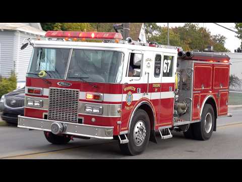 Woodlyn Fire Company Engine 67 Responding