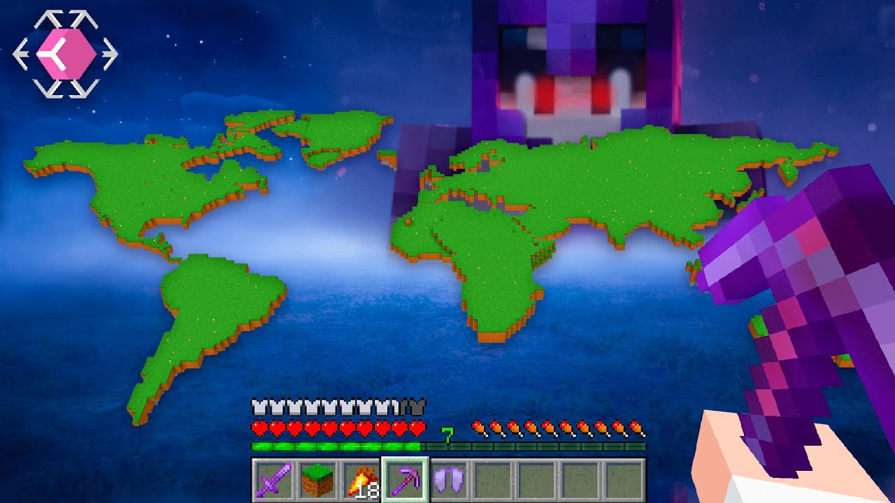 Construí una BASE SECRETA en el CIELO en Minecraft