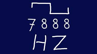 7888 hz square