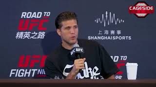 Brian Ortega On Missing Weight In Shanghai