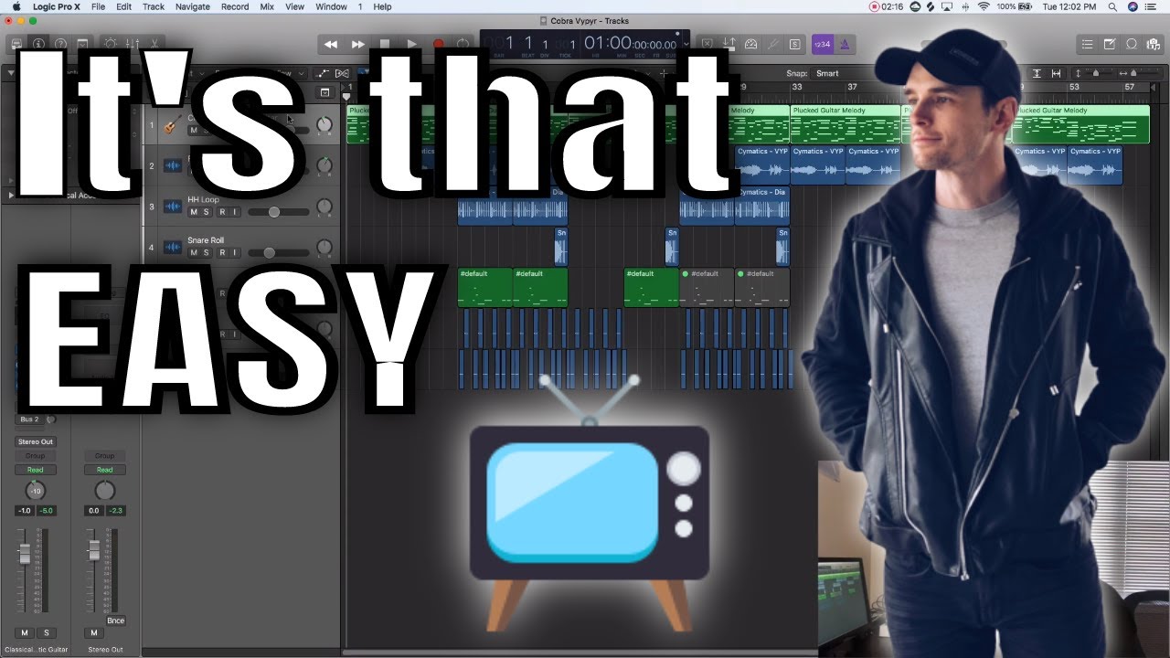 Как создавать биты для телешоу в Logic Pro X