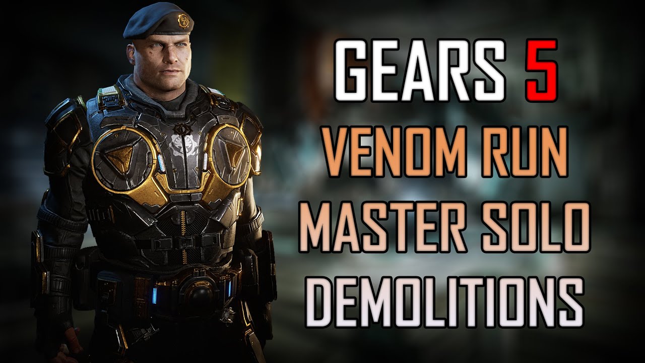 Gears 5 Master Solo Escape - Venom Run (Demolitions)