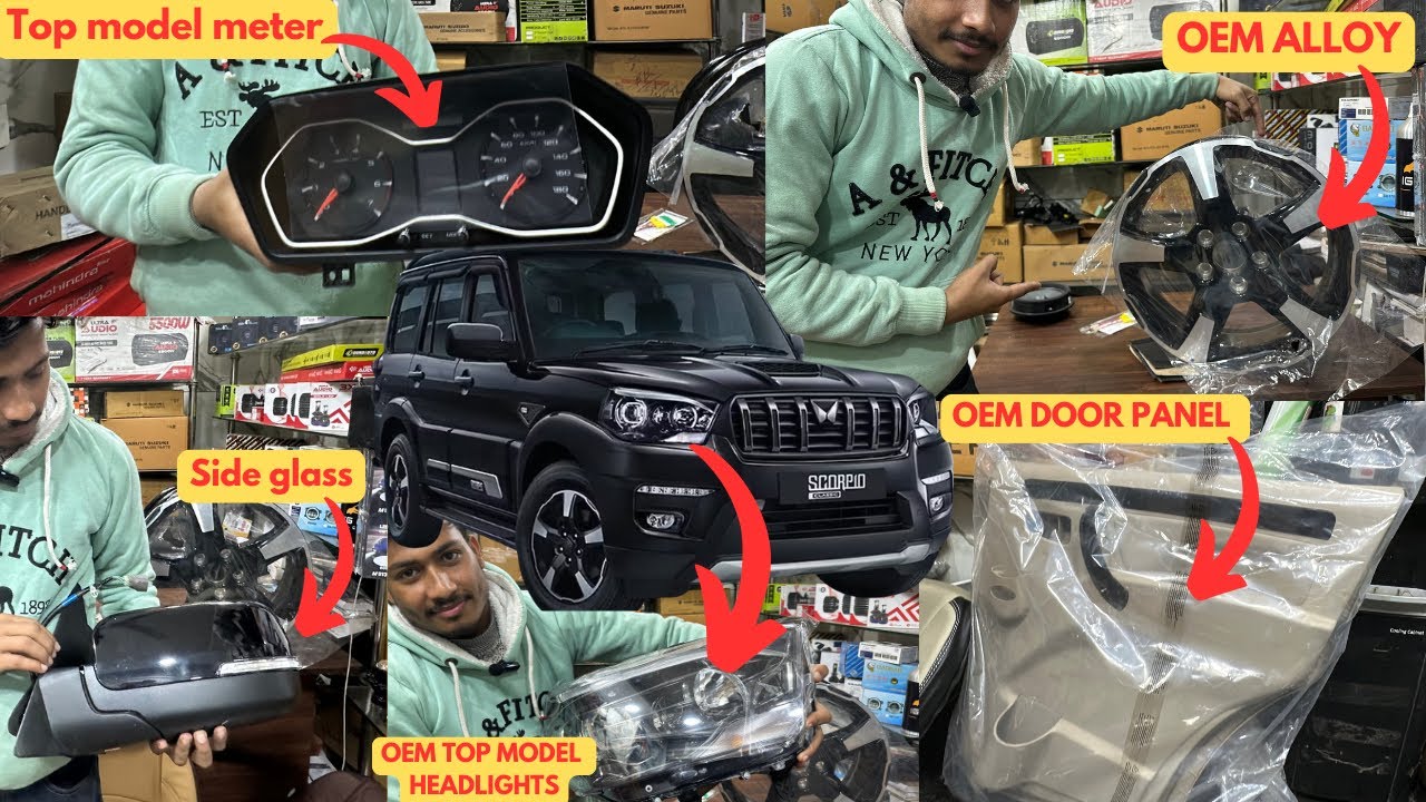 Scorpio Classic: OEM & Aftermarket Accessories - Full List 🚗 S to S11 ✅ | Genuine Mahindra Parts ✅