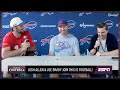 Josh Allen Reveals What Makes Joe Brady Different as Bills Head Coach