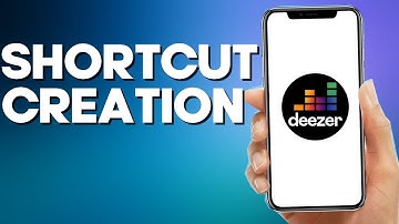 How to Find Shortcut Creation Settings on Deezer Mobile