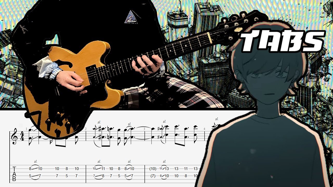 【TAB】Eve x Rib (りぶ) - Lear (リア) Guitar Cover