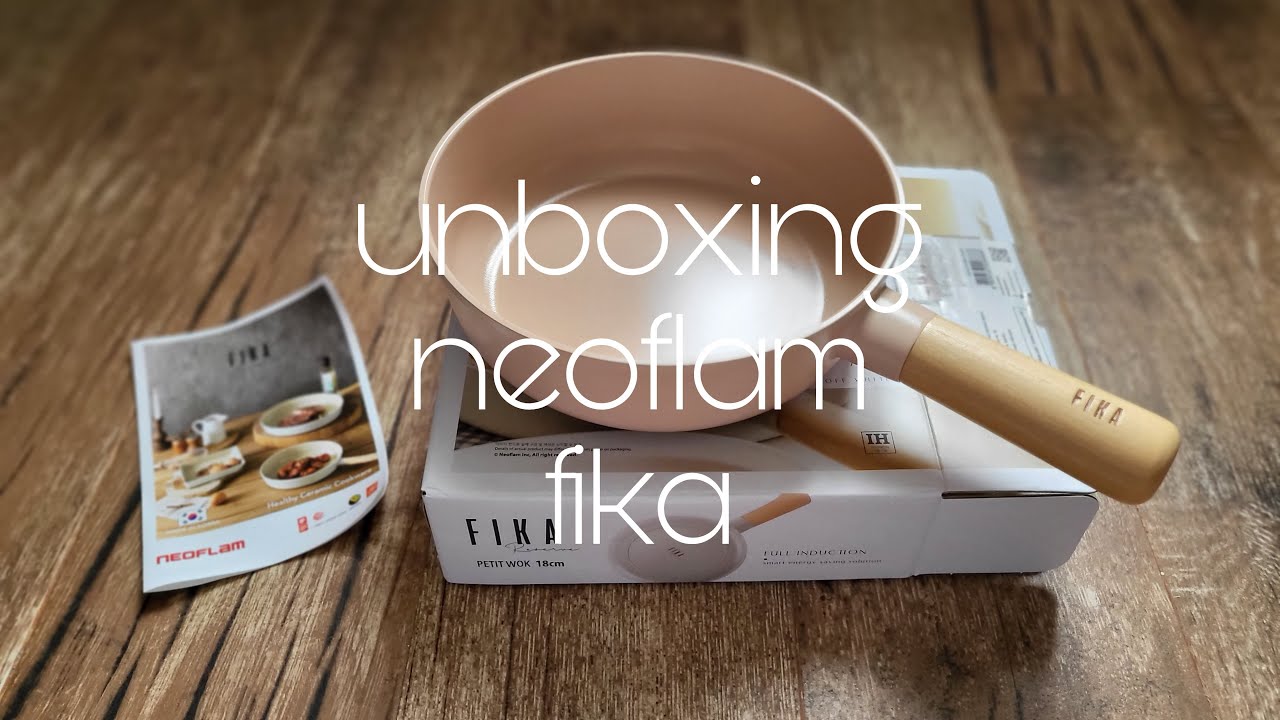 Unboxing dan review panci korea MPASI Fika Neoflam Petit Wok 18 cm