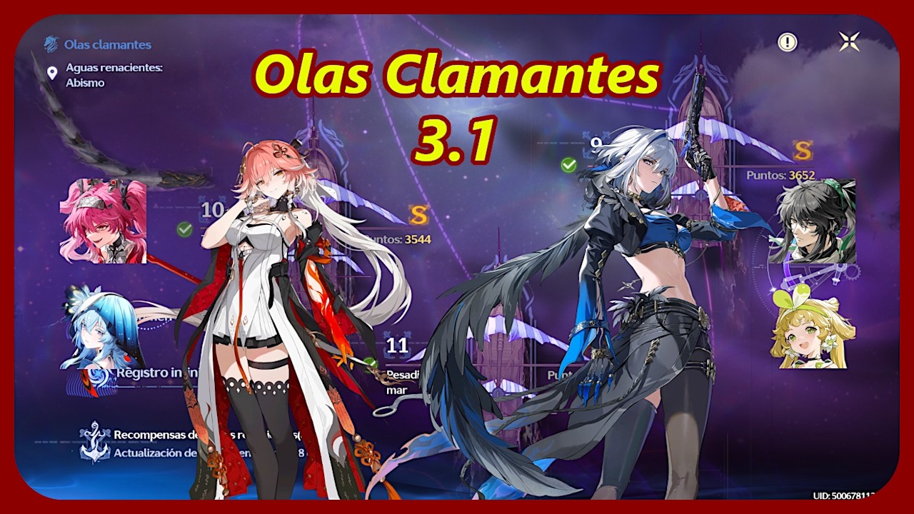 Changli S0 y Galbrena S0 | Olas Clamantes 3.1 F2P | Wuthering Waves Eventos