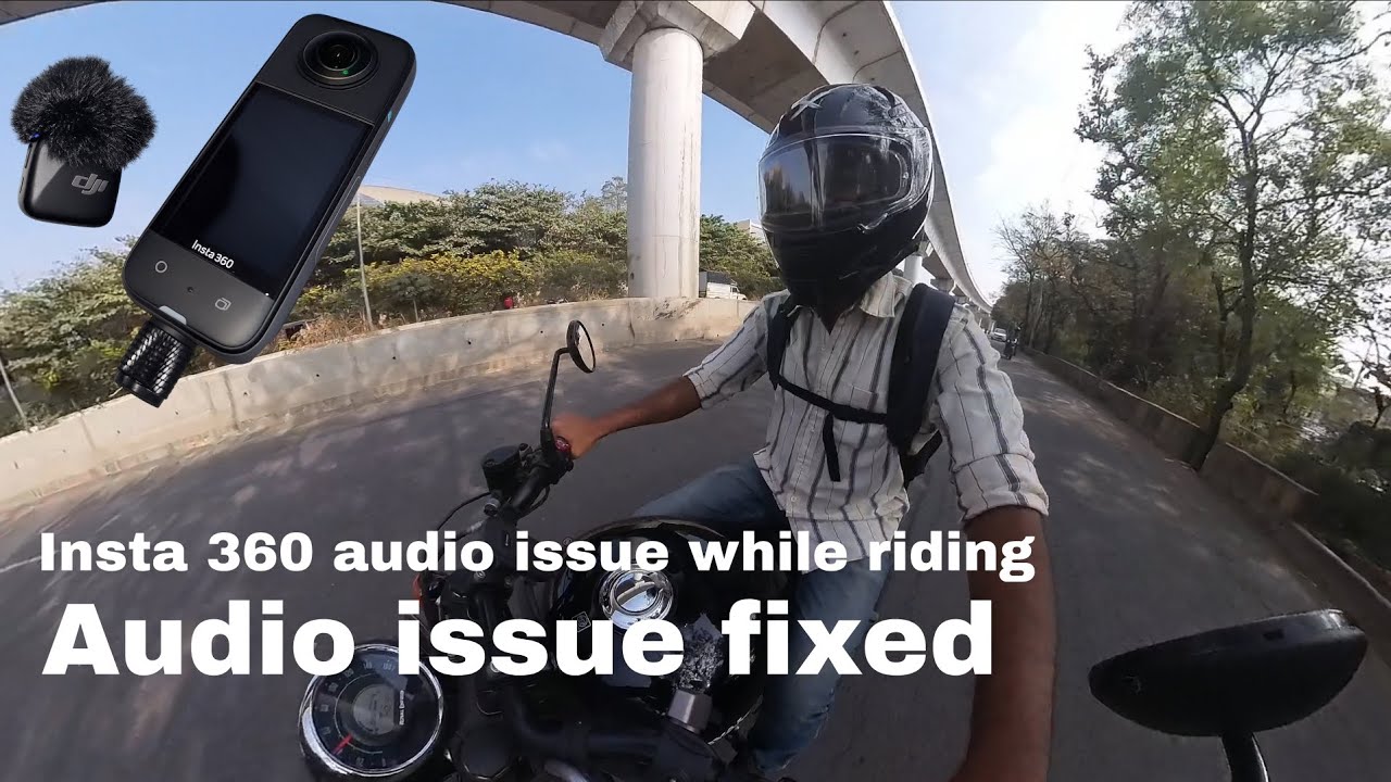 Insta360 X3 Audio Problem Solved | Wireless Mic Setup for Moto Vlogging (DJI Mic Mini)