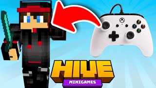 Becoming A PRO Controller Player On Hive Skywars