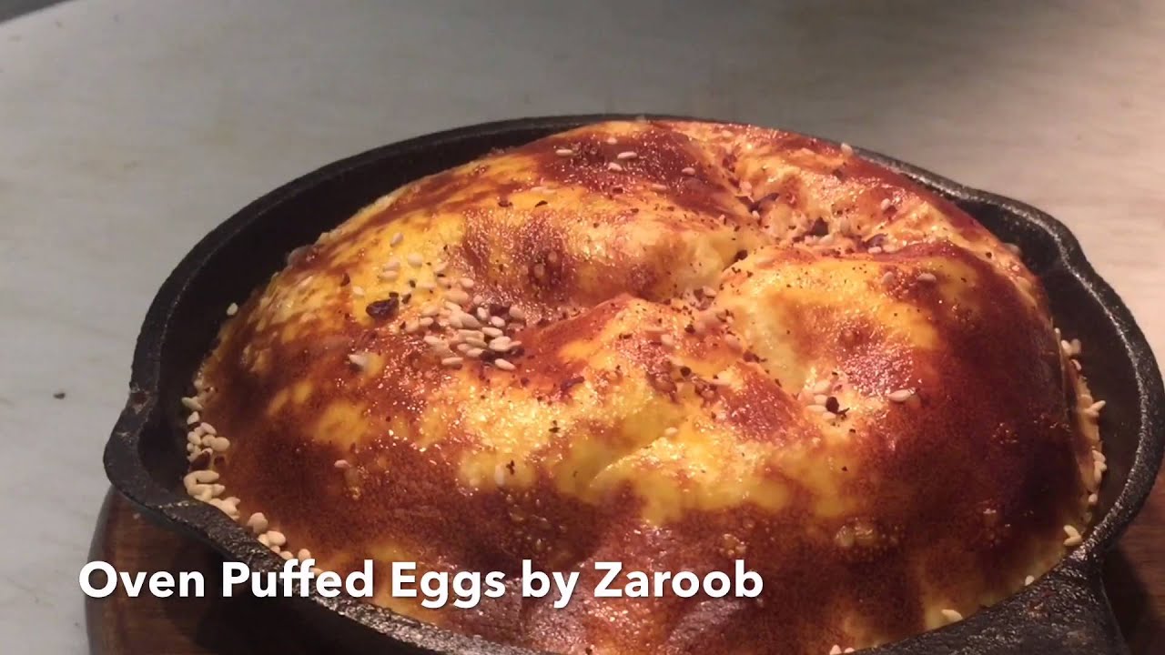 OVEN-PUFFED EGGS || Zaroob