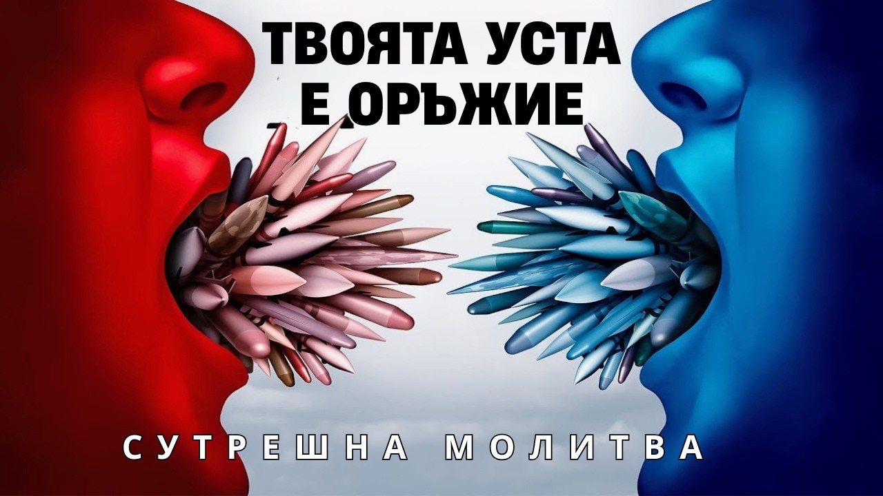 Дай ми очи, Господи, за да виждам и устата си за да говори живот | Сутрешна Молитва