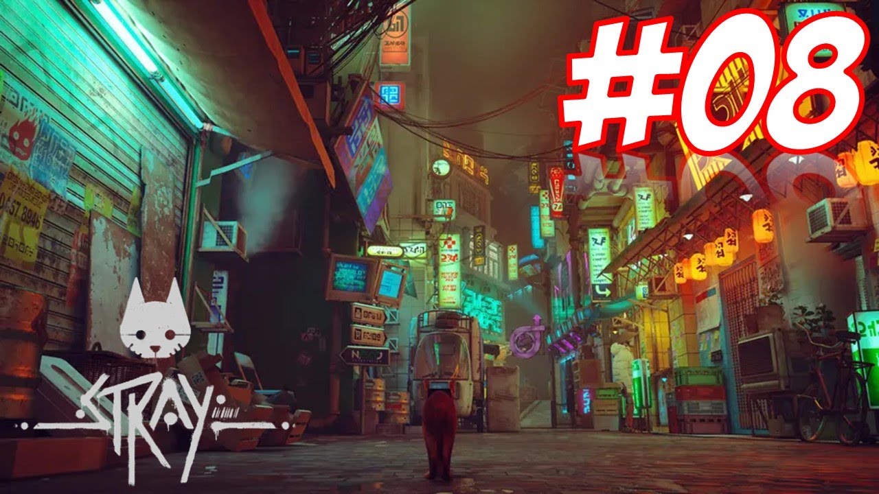 Прохождение игры Stray на Nintendo Switch, часть 2, часть 8.