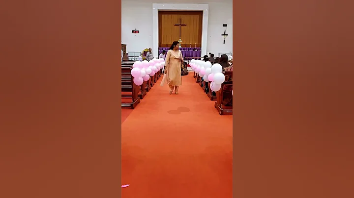 Bride Groom Balloon Entry ||How to make Simple Balloon Decoration #short