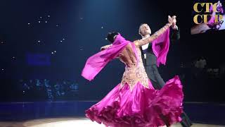 【バレリオコラントーニ モニカニグロ ワルツ】2019 CTC CUP professional latin Final Solo - Valerio Colantoni & Monica Nigro Italy
