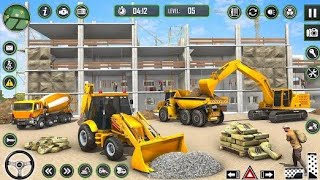 Real City Construction Simulator 3D - City Road Builder Excavator Trucks  2025 - Android Gameplay  screenshot 5