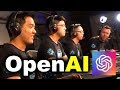 OpenAI vs HUMANS - AI vs 99.95% BEST PLAYERS 5v5 DOTA 2