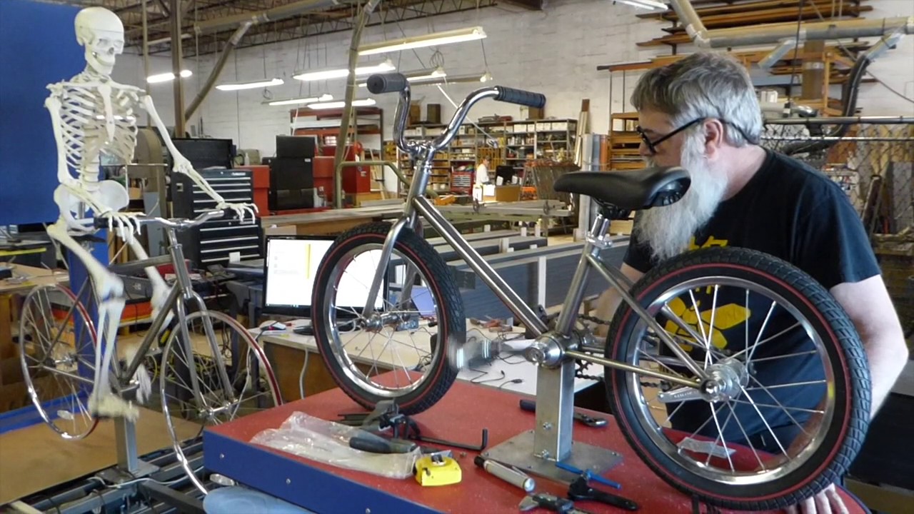 Skeleton Bike Rider Demo CW Shaw Inc YouTube