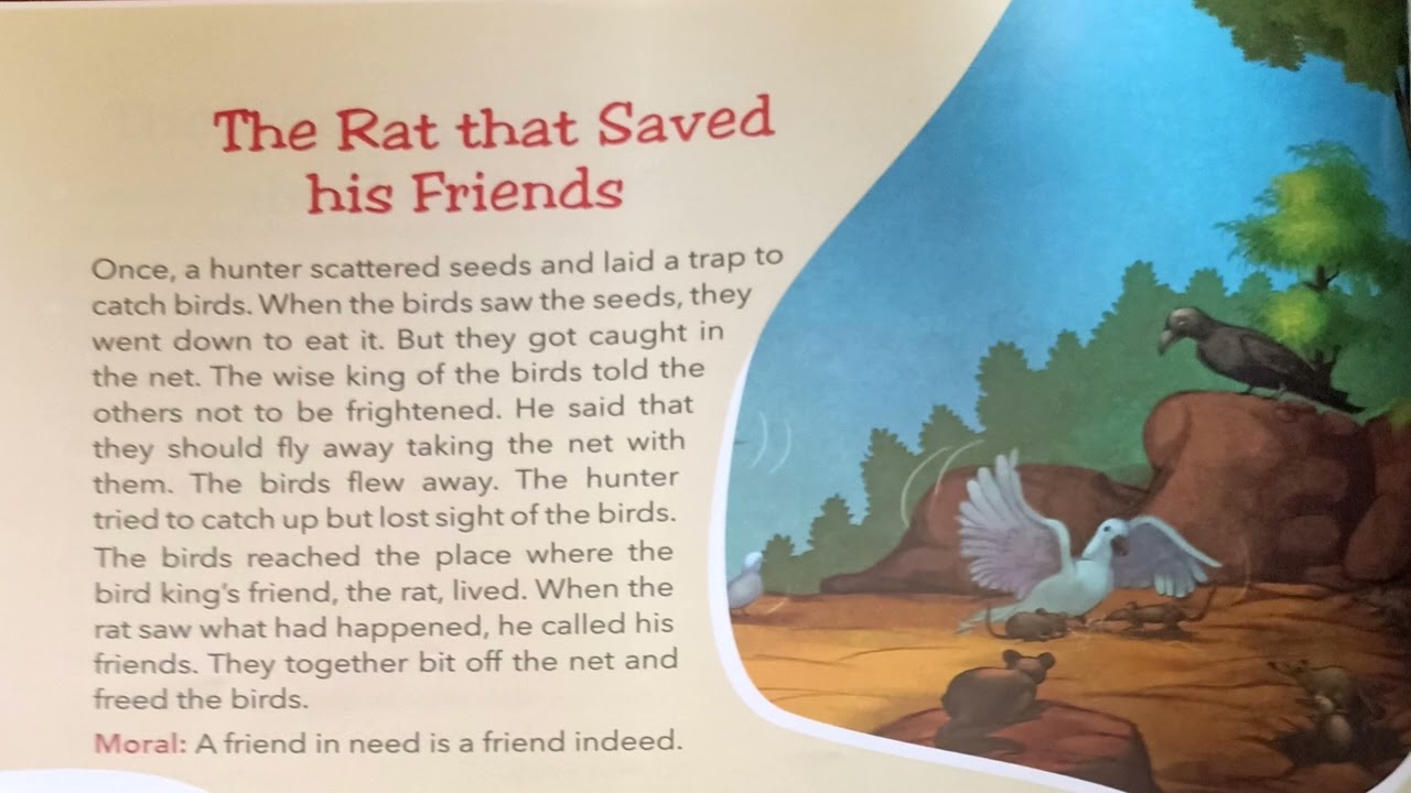 The Rat that Saved his Friends - 108 Short Stories with Morals