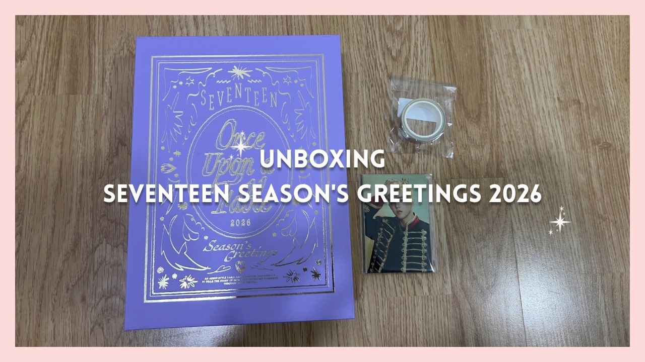 UNBOXING | SEVENTEEN SEASON'S GREETINGS 2026