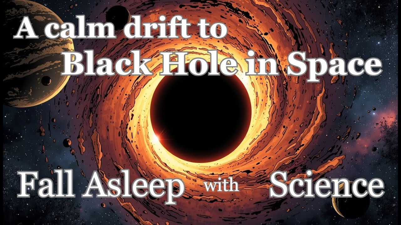 Deep Sleep through Black Hole in Space | Sleepy Story for Deep Relaxation (Deep Space Ambience)