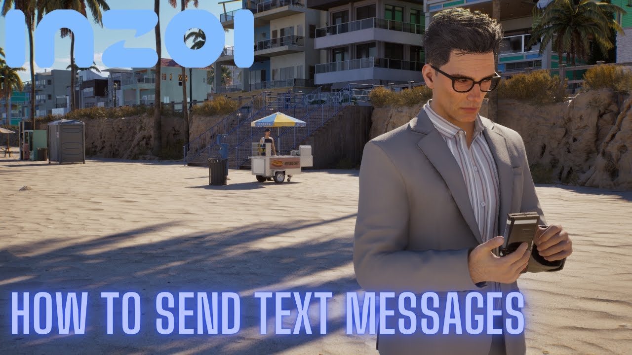 InZOI — Как отправлять текстовые сообщения другим пользователям Zoi