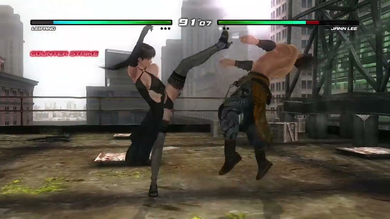 DOA5LR - Lei Fang vs Jann Lee