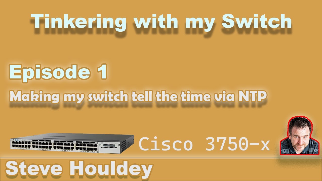 [Episode 1] - Setting up NTP time server on my Switch - YouTube