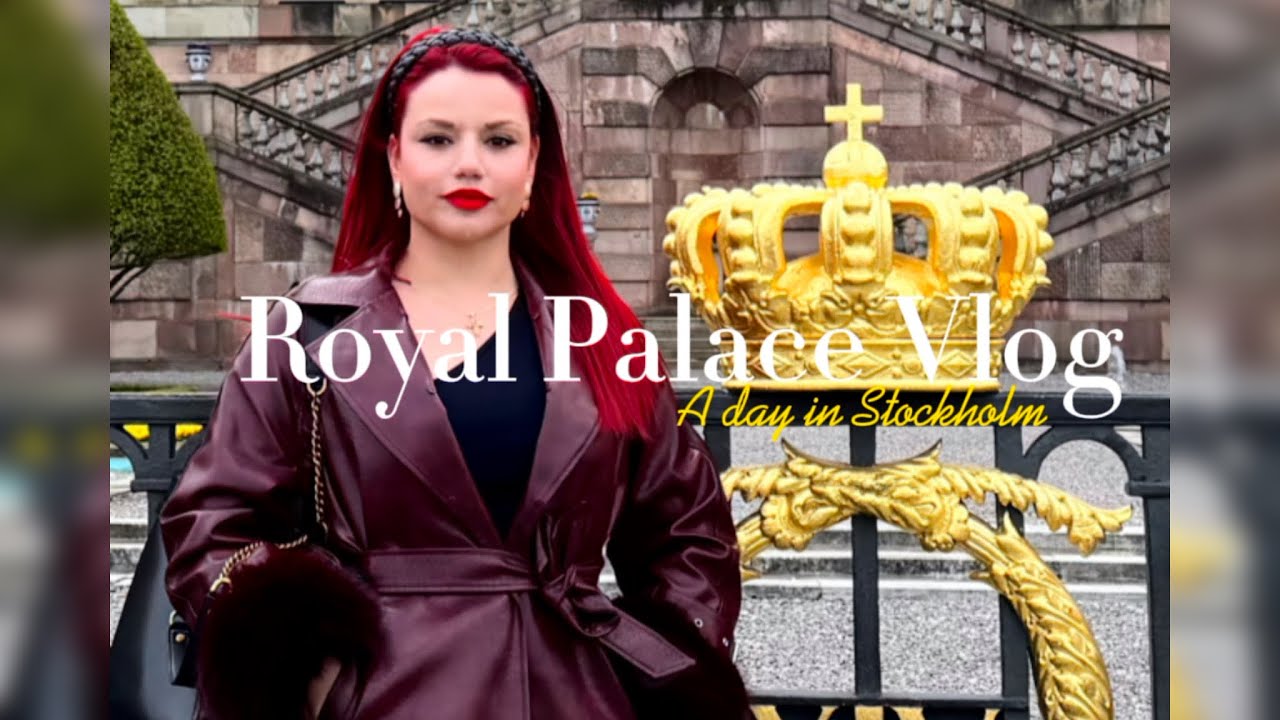 Royal Palace of Stockholm Vlog  | Manouela Mag