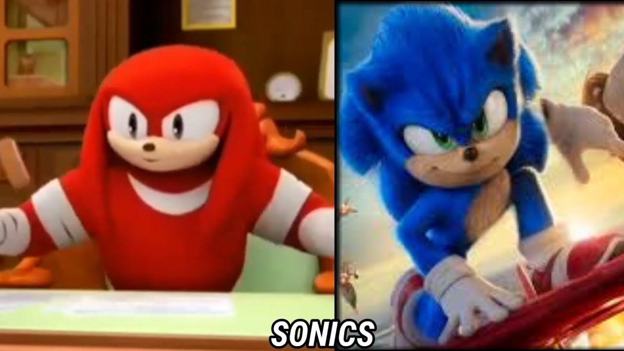 Knuckles Aprovando personagens do Sonic - YouTube