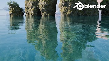 Blender 4.3 FREE Water Shader Addon