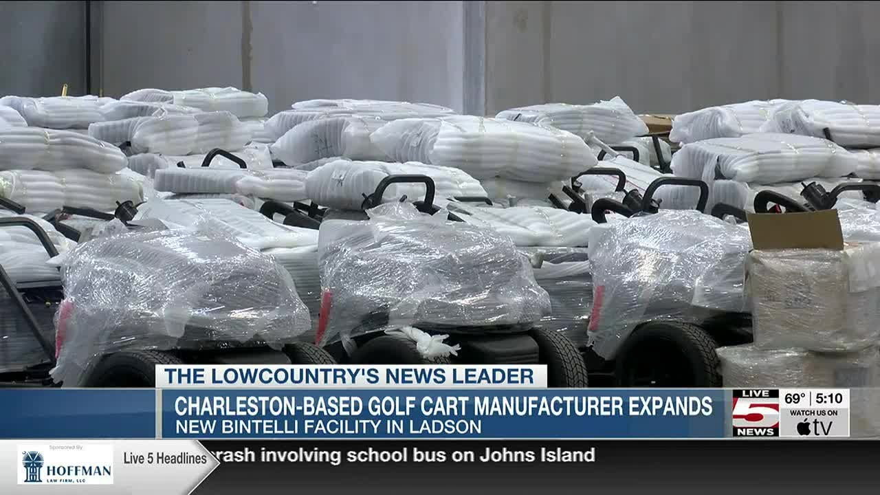 VIDEO: Golf cart, EV manufacture expands with Ladson plant