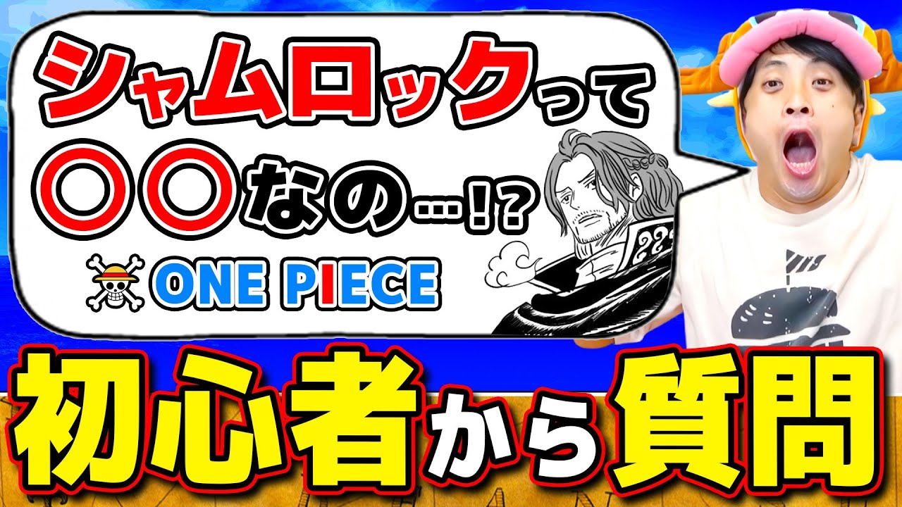 【 ワンピース 】シャムロックのアレってヤバくない…!!!? ワンピ初心者の星さんの疑問に答えてみた結果…！ONE PIECE