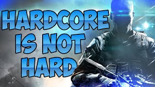 HARDCORE ISN'T HARD! - COD BO2 SnD Funny Kills, Bad Players and Easy Gamemode