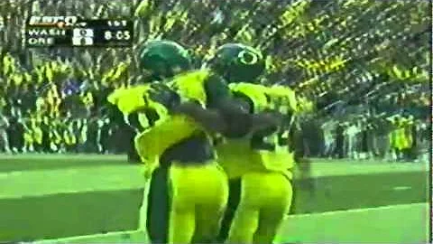 Oregon WR Cameron Colvin first career collegiate T...