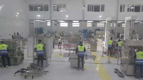 HAND SANITIZER GEL FILLING LINE " FILLING – CAPPING – LABELING "