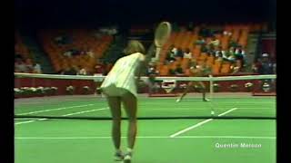 Dianne Fromholtz Defeats Sue Barker at Avon Championships of Florida (January 25, 1979)
