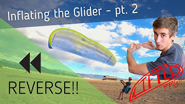 How To Reverse Inflate A Paraglider