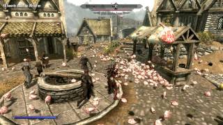 Skyrim mass spawn; 7000 raw beef explosion