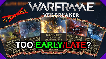 The Archon Mod Release Situation | Warframe Veilbreaker 32.0.2