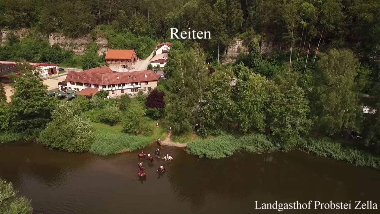 Probstei Zella aus der Luft