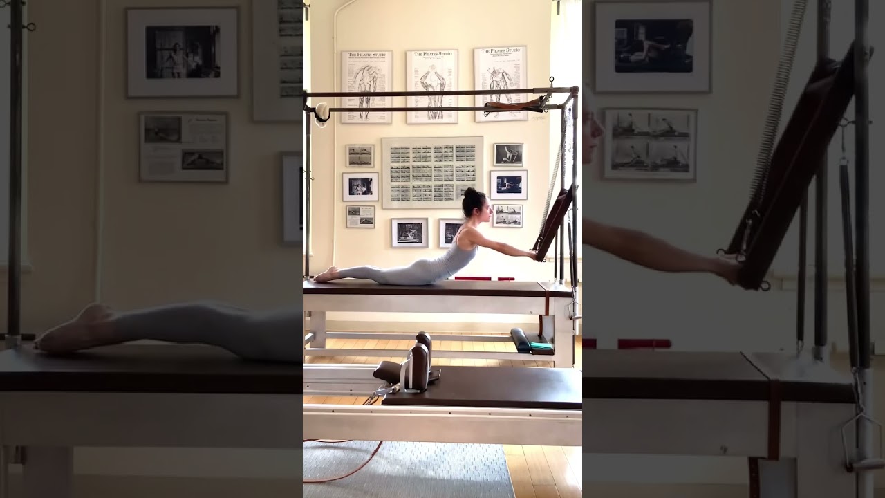 Classical Pilates Swan Sequence and Transitions on the Cadillac with Elaine Ewing