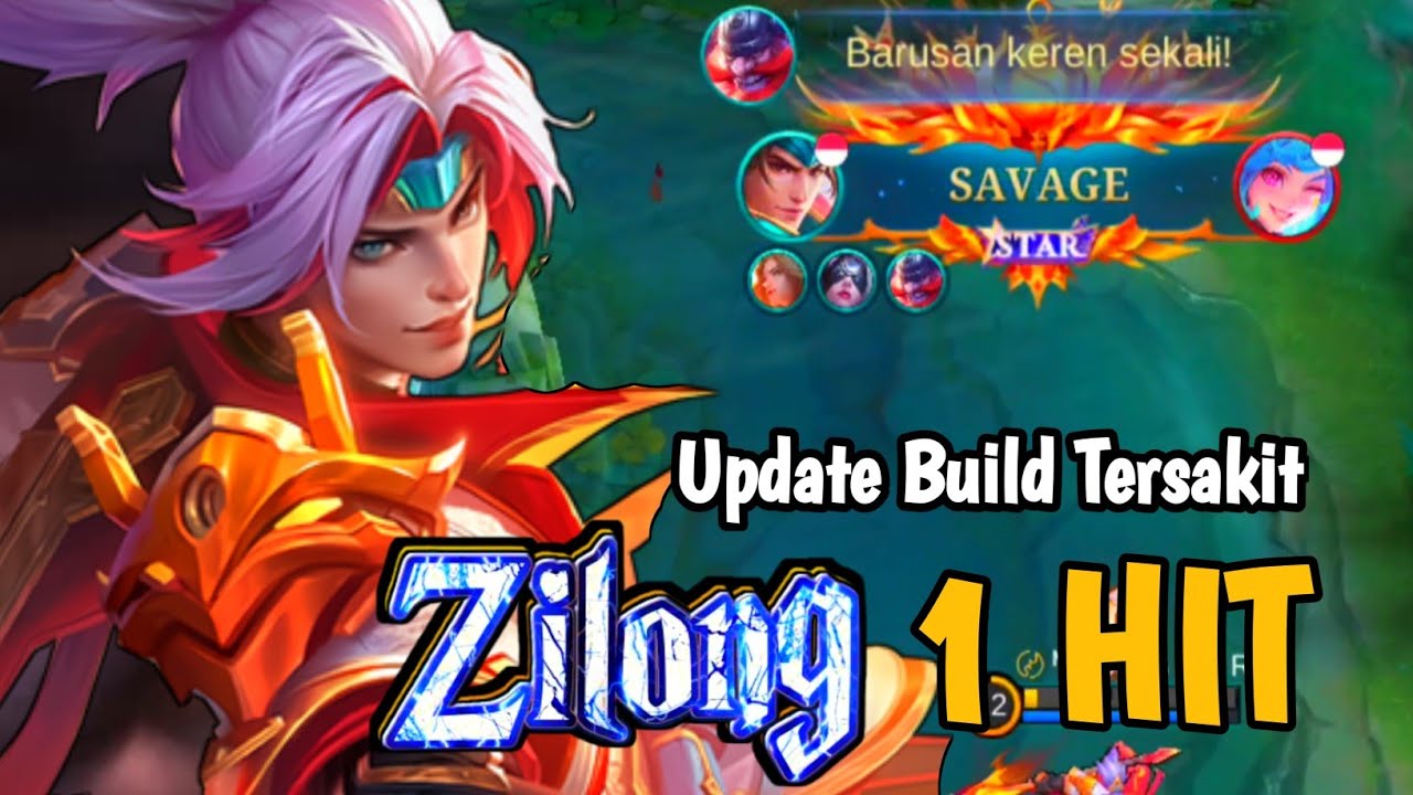 ZILONG SAVAGE ! Rahasia Build Zilong Paling Sakit 2025 Terbaru MLBB