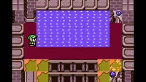 Oracle of Ages glitch - Text Warping