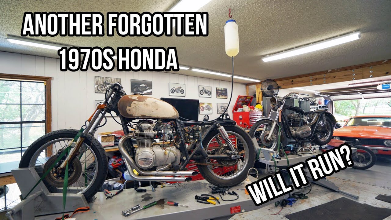 Forgotten Honda CB550: Will it run?