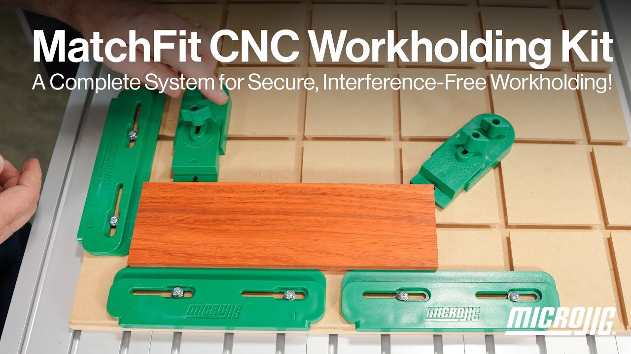 Microjig MatchFit CNC Workholding Kit