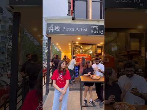 I found this pizza place that makes authentic Italian style pizzas in Bangalore #foodie #foodvlog