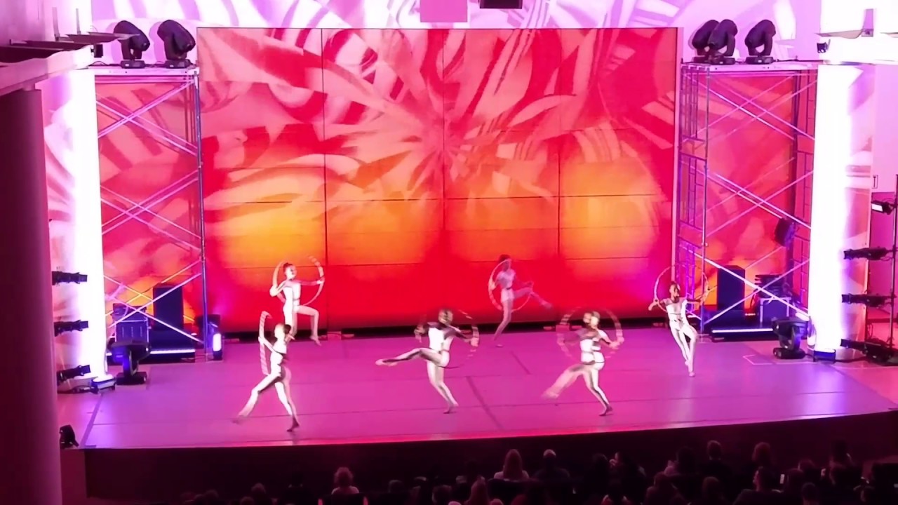 The candy hoops dance. The Nutcracker. Brooklyn Ballet at the Brooklyn museum.